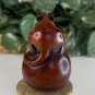 Vintage Hand Carved Boxwood Rat on Ball Netsuke Animal Figurine Wood Carving 2.3