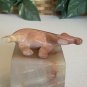 Kisii Soapstone Horse Figurine Hand Carved Stone Pony Carving Animal Figure 3.8"