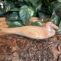 KISII Soapstone Carved Dove Figurine Stone Bird Carving Comfort Animal Figure