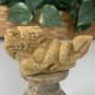 Japanese Netsuke Dragon Snake Beast Boxwood Carving Hand Carved Wood Animal 3.5"