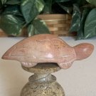 Kisii Soapstone Carved TURTLE Figurine Stone Reptile Carving Animal Figure 3.9" Kisii Soapstone Carved TURTLE Figurine Stone Reptile Carving Animal Figure 3.9"