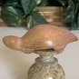 Kisii Soapstone Carved TURTLE Figurine Stone Reptile Carving Animal Figure 3.9"