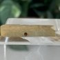 Beige Bear Bone Bead Fetish Animal Carving Drilled Hand Carved Mammal 1.1" x .5"