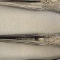 Gibson TREASURE Stainless Teaspoons Spoons Floral Flatware Flowers 6" Set of 6