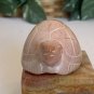 Kisii Soapstone Carved TURTLE Figurine Stone Reptile Carving Animal Figure 4"