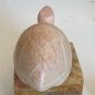 Kisii Soapstone Carved TURTLE Figurine Stone Reptile Carving Animal Figure 4"