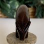 Hand Carved Wood Zuni Bear Fetish Figurine Ironwood Animal Carving Wooden Statue