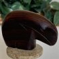 Hand Carved Wood Zuni Bear Fetish Figurine Ironwood Animal Carving Wooden Statue