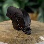 Black Bear Bone Bead Fetish Animal Carving Drilled Hand Carved Mammal 1.1" x .6"