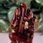 Vintage Boxwood Netsuke Dragon Figurine Wooden Animal Carving Wood Carved Figure