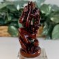 Vintage Boxwood Netsuke Dragon Figurine Wooden Animal Carving Wood Carved Figure