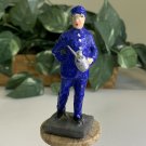TRICO Railroad Engineer W Oil Can Toy Antique Composition Figure Figurine Japan