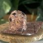Miniature LADYBUG Stone Carving Mini BEETLE Figurine Steatite Soapstone Insect