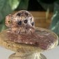 Miniature LADYBUG Stone Carving Mini BEETLE Figurine Steatite Soapstone Insect