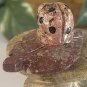 Miniature LADYBUG Stone Carving Mini BEETLE Figurine Steatite Soapstone Insect
