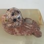 Miniature LADYBUG Stone Carving Mini BEETLE Figurine Steatite Soapstone Insect