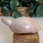Kisii Soapstone Carved TURTLE Figurine Stone Tortoise Carving Animal Figure 4"