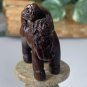 Vintage Hand Carved Netsuke Horse Monkey Boxwood Animal Figurine Wood Carving