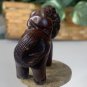 Vintage Hand Carved Netsuke Horse Monkey Boxwood Animal Figurine Wood Carving
