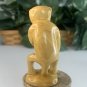 Vintage Boxwood Monkey Netsuke Animal Hand Carved Wood Figurine Carving  2.6"