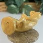Vintage Boxwood Monkey Netsuke Animal Hand Carved Wood Figurine Carving  2.6"