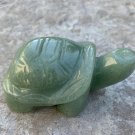 Large Green Aventurine Crystal Carved Turtle Figurine Tortoise Animal Carving 3" Large Green Aventurine Crystal Carved Turtle Figurine Tortoise Animal Carving 3"