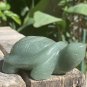 Large Green Aventurine Crystal Carved Turtle Figurine Tortoise Animal Carving 3"