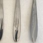 6 Castle Court WHEAT Spoons Stainless Steel Glossy Spoon Set 6.75" & 6" Vintage