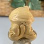 Vintage Boxwood Turtle Netsuke Animal Figurine Hand Carved Wood Carving Figure