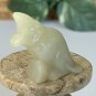 Antique Soapstone Carved Rat Mouse Statue Figurine Chinese Zodiac Animal Mini