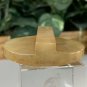 Vintage Chinese Yellow Jade Hand Carved Dragon Beast Belt Buckle Mystical Animal