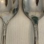 Wm A Rogers Oneida FENWAY DAYDREAM 6" Spoons Forks Stainless Steel Vintage Set 5