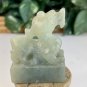 Chinese Jade Pixiu Foo Dog Seal Chop Stamp Figurine Mythical Beast Animal Statue