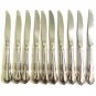 Oneida Mansfield  Rogers Deluxe Amadeus 10 Glossy Dinner Knives Stainless Set 9"