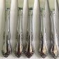 Oneida Mansfield  Rogers Deluxe Amadeus 10 Glossy Dinner Knives Stainless Set 9"
