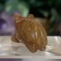 Hand Carved Jade Chinese Zodiac Rat Drilled Animal Bead Stone Figurine 20th C.