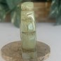 Vintage Chinese Zodiac Jade Rooster Pendant Bead Hand Carved Miniature Animal