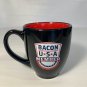 IRON PIGS Lehigh Valley BACON USA MEMBER Black Coffee Mug Cup Pennsylvania PA