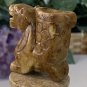 Chinese Jade Stone Dragon Figurine Carved Pixiu Qilin Mythical Beast Animal 2"
