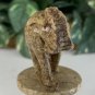 Vintage Shona Stone Elephant Sculpture Figurine Carved Wild Animal Zimbabwe 3.3