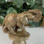 Vintage Shona Stone Elephant Sculpture Figurine Carved Wild Animal Zimbabwe 3.3
