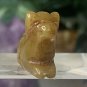 Hand Carved Jade Chinese Zodiac Dog Drilled Animal Bead Stone Figurine 20th C.