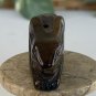 Vintage Chinese Zodiac Jade Rabbit Pendant Bead Hand Carved Miniature Animal 1.8