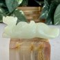 VTG Chinese Carved Jade Pheasant Bird Dragon Figurine Statue Bird Carving 3.6"