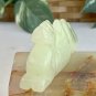 VTG Chinese Carved Jade Pheasant Bird Dragon Figurine Statue Bird Carving 3.6"