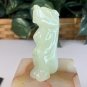 Chinese Jade Foo Dog Dragon Figurine Carved Mythical Beast Auspicious Animal 2.5
