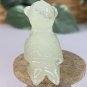 Chinese Jade Dragon Turtle Figurine Carved Mythical Animal Figure Carving 2"