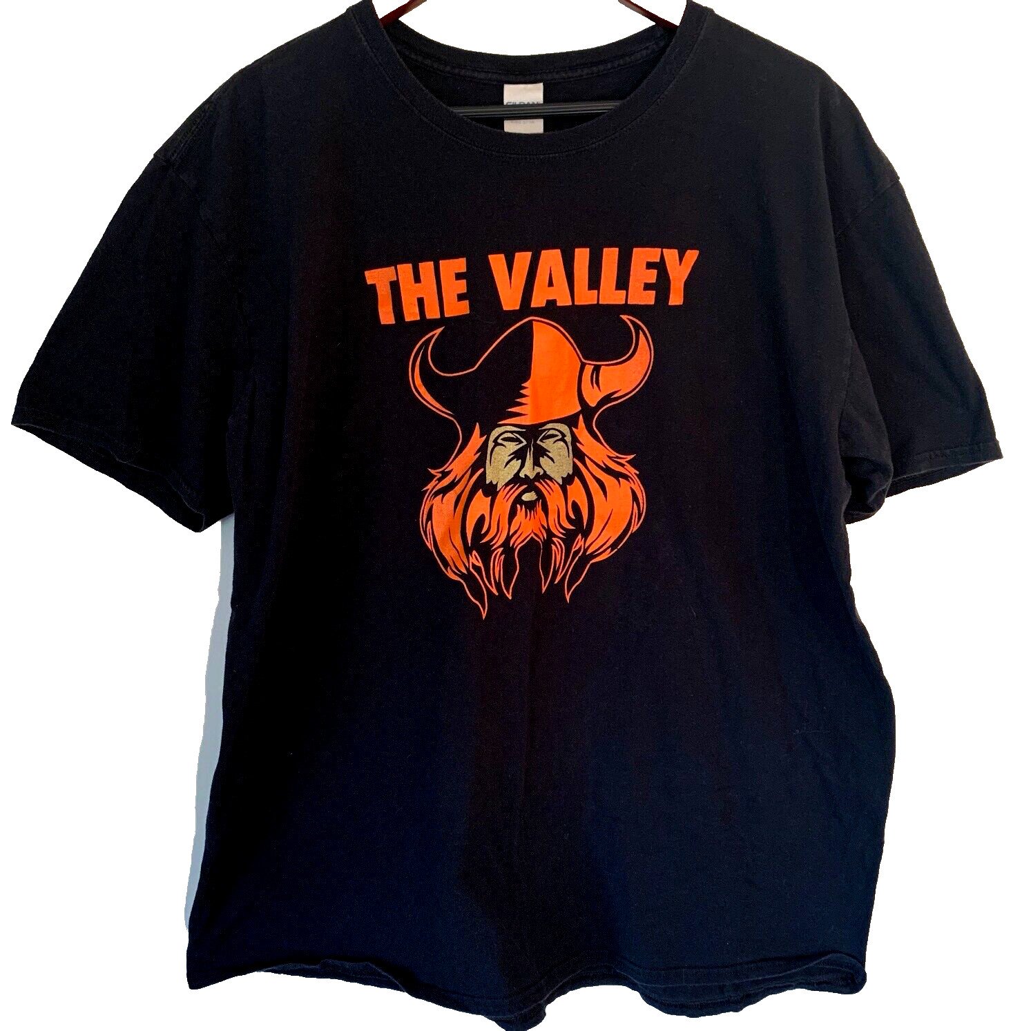 The Valley Bearded Viking Norseman Black T-shirt Lehigh Valley Pennsylvania 2XL