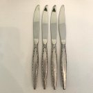 Oneida VENETIA Community Stainless 9" Dinner Knives Knife Set Flatware Burnished Oneida VENETIA Community Stainless 9" Dinner Knives Knife Set Flatware Burnished