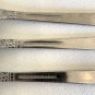 3 Oneida Dalton BROOKWOOD Stainless Burnished Dinner Forks Stainless Steel 7.25"